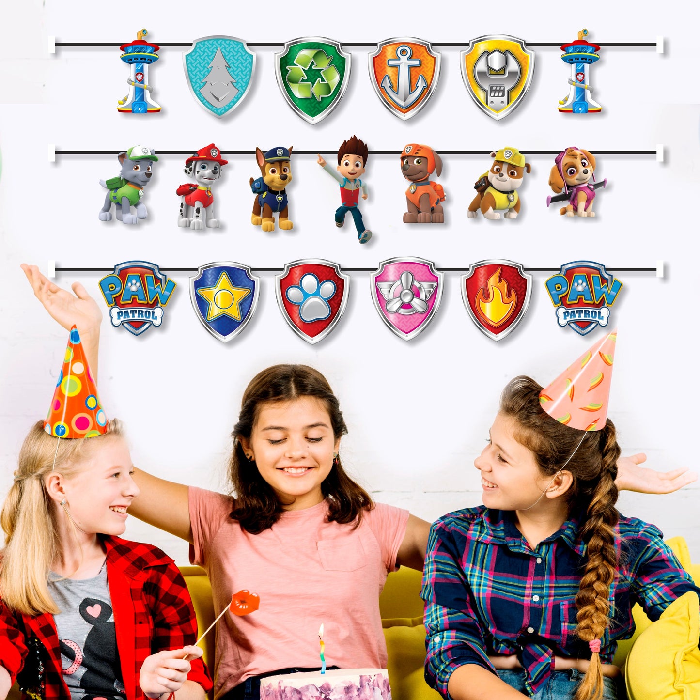 Paw Patrol Theme Character Bunting