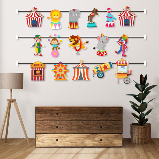 Carnival Theme Character Bunting