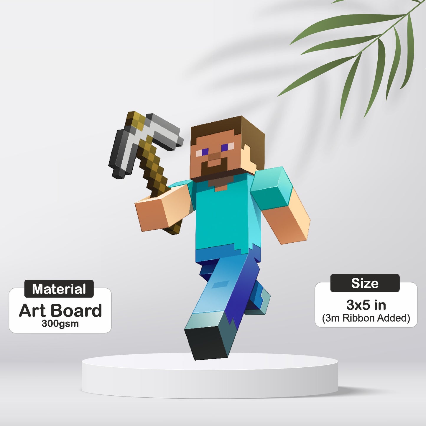 Minecraft Theme Character Bunting
