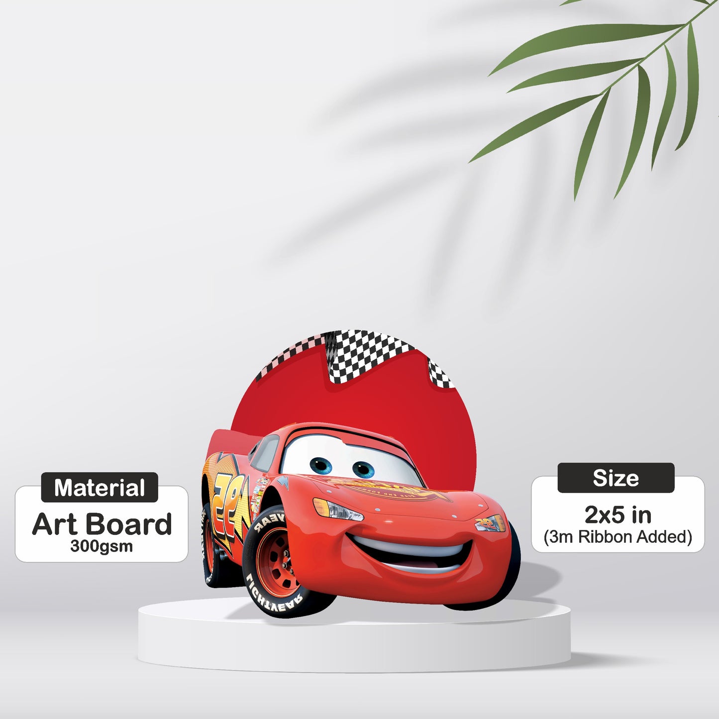 McQeen Car Theme Character Bunting