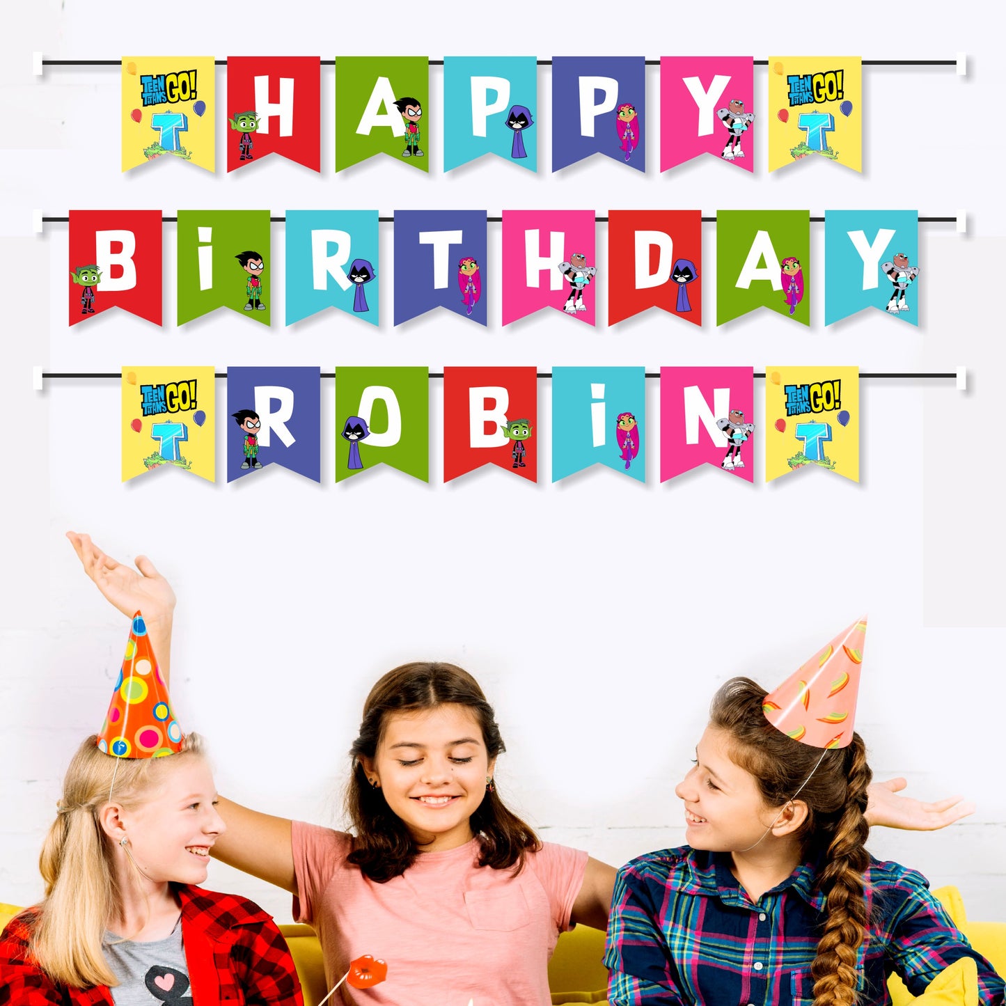 Teen Titans Theme Bunting