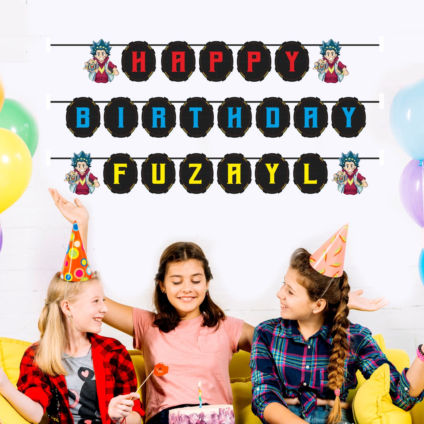 Beyblade Theme Bunting