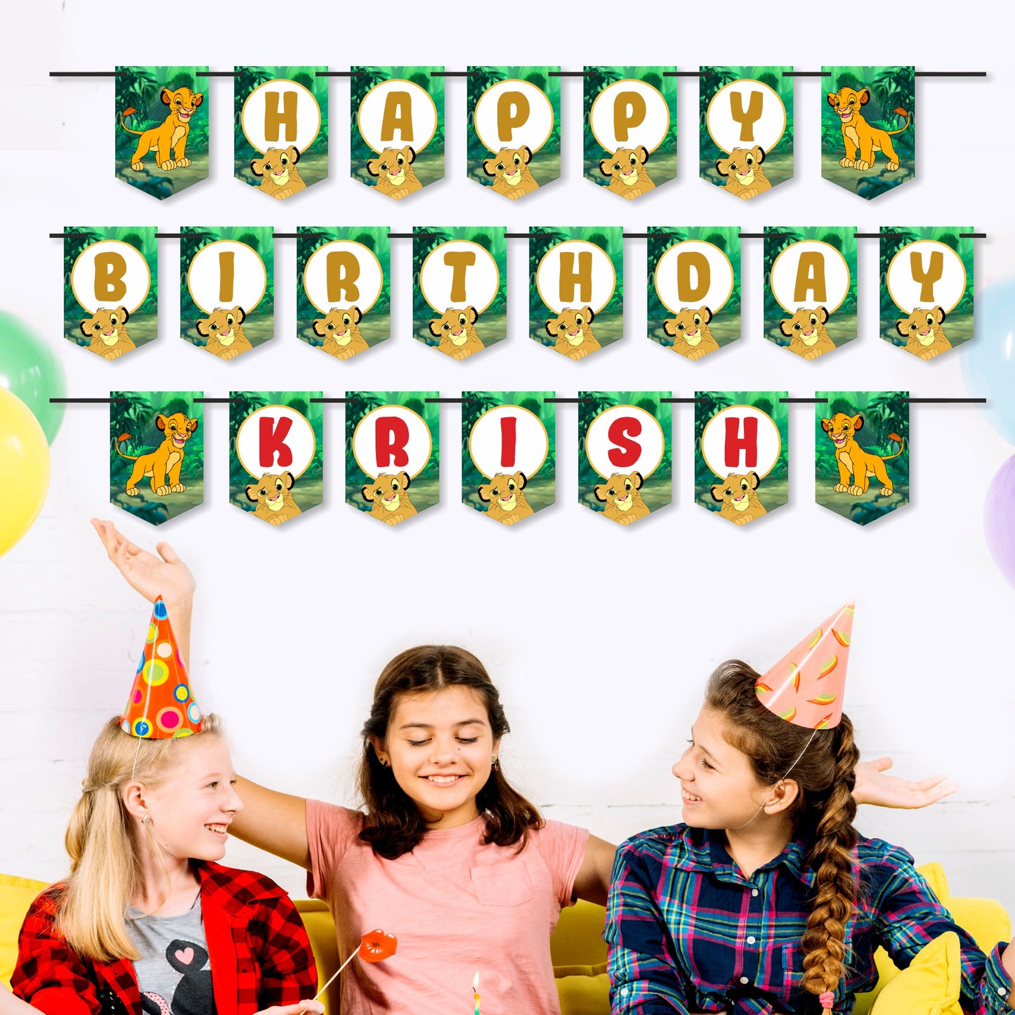 Lion King Theme Bunting