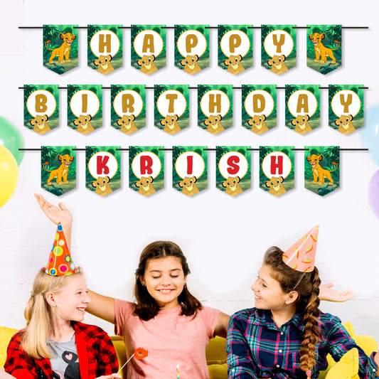 Lion King Theme Bunting