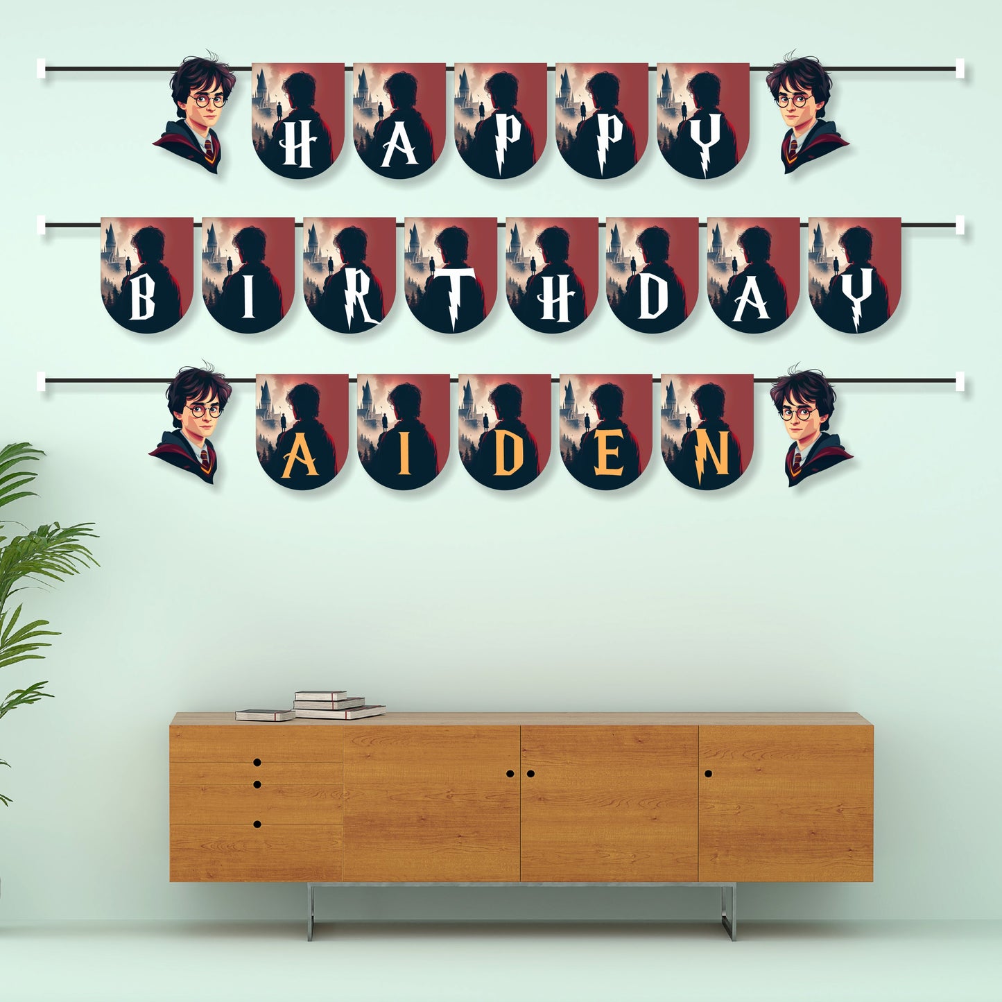 Harry Potter Theme Customized Bunting
