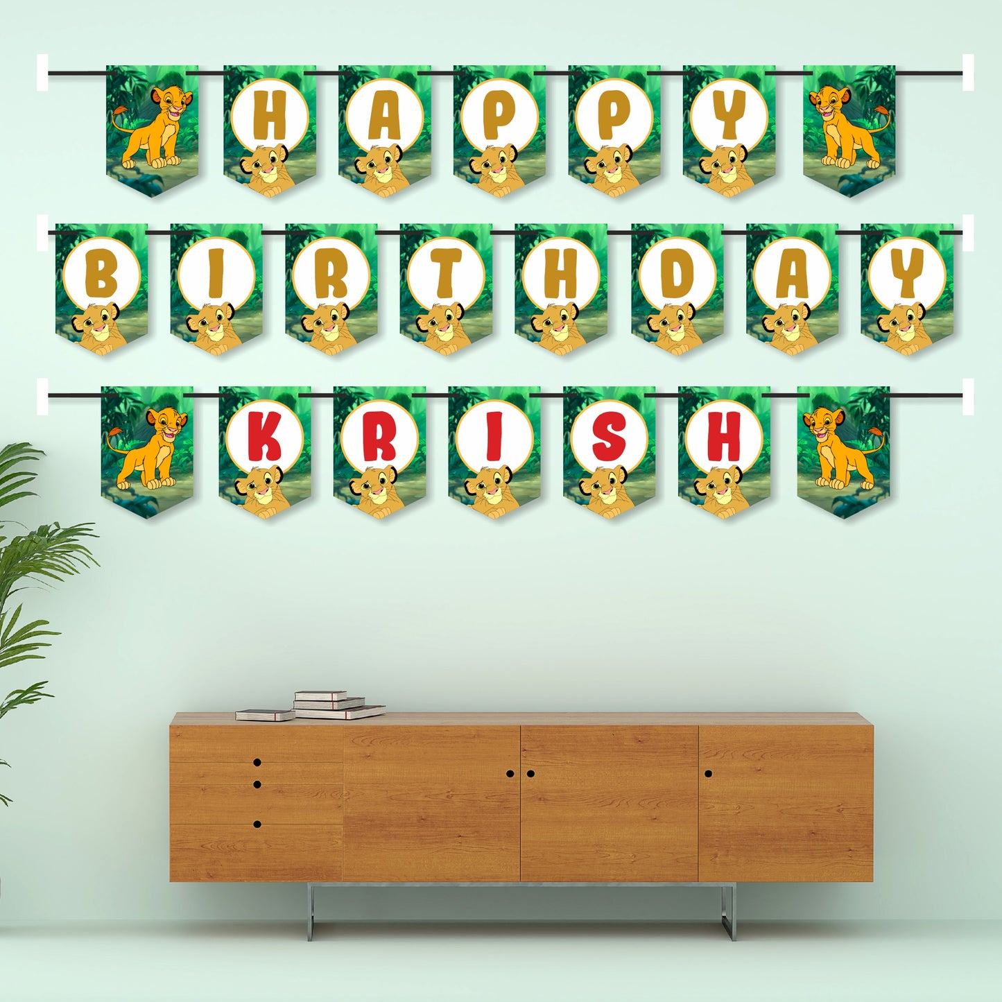 Lion King Theme Bunting