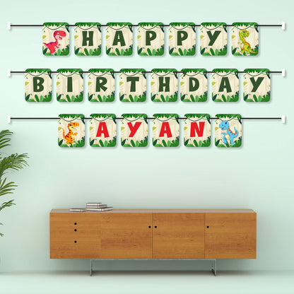 Dino Theme Bunting