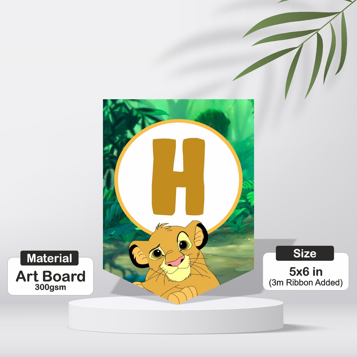 Lion King Theme Bunting