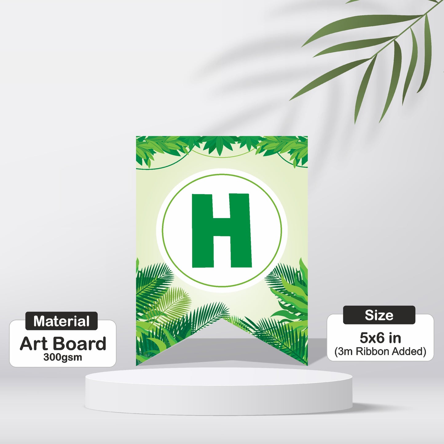 Jungle Theme Personalized Bunting