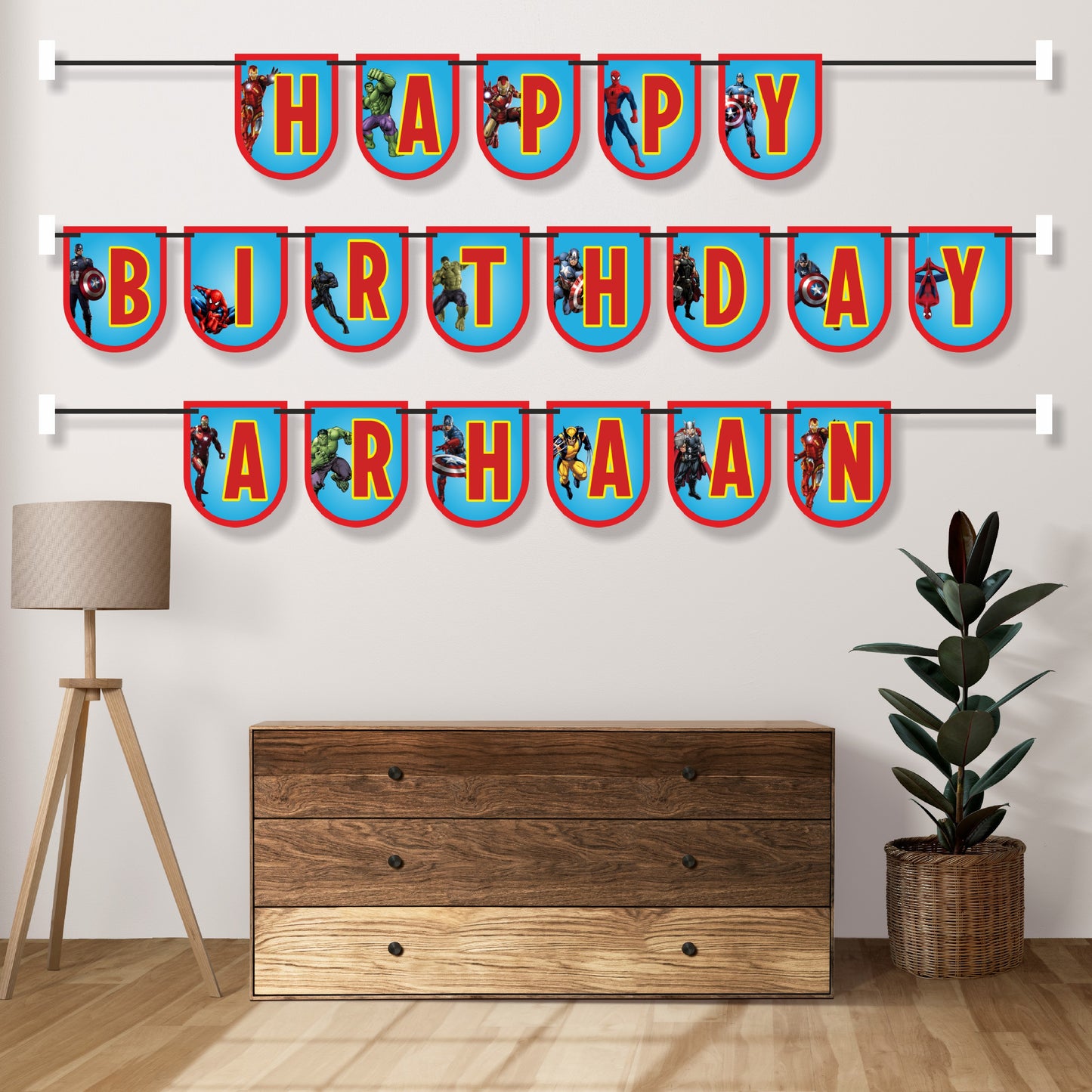 Avengers Theme Classic Bunting