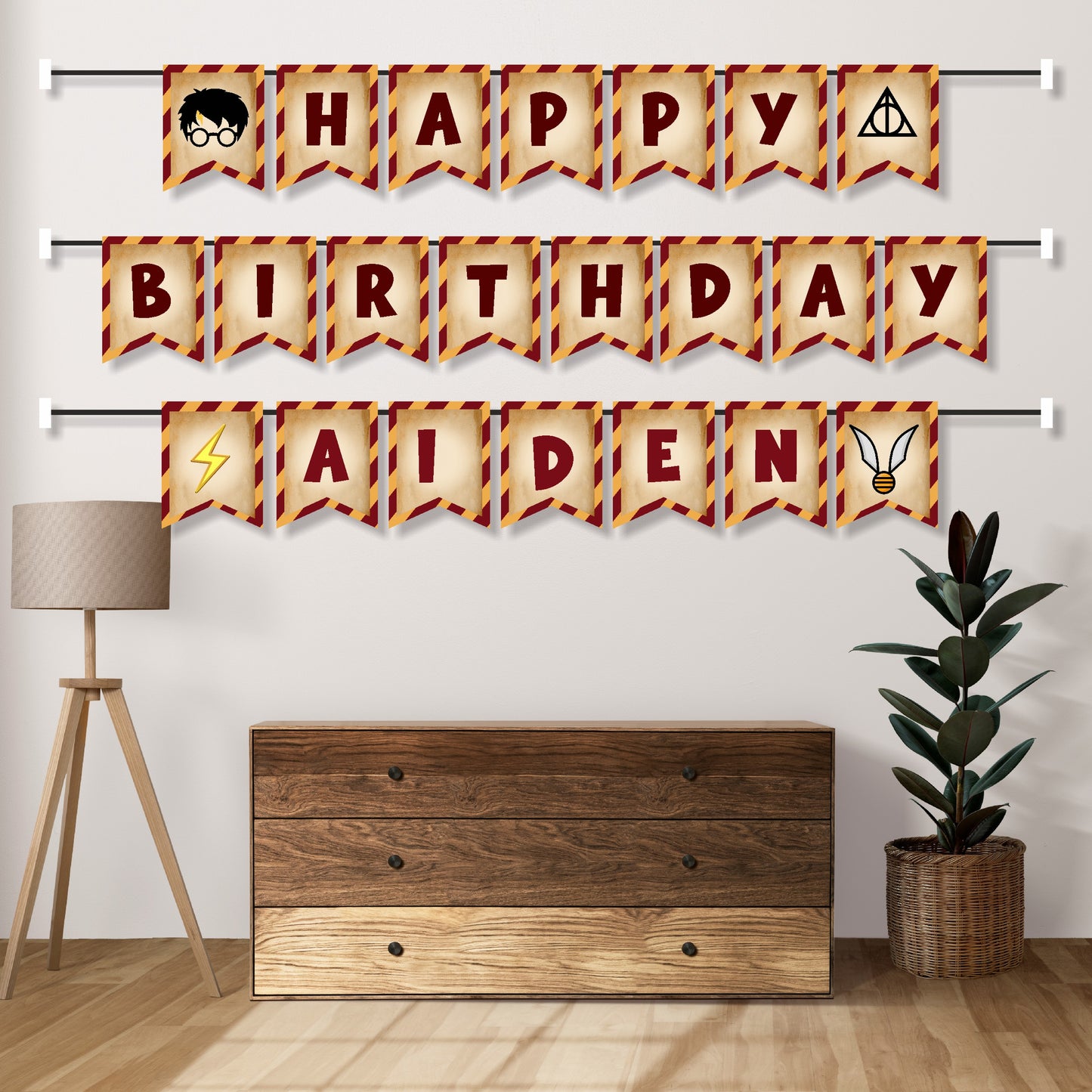 Harry Potter Theme Bunting