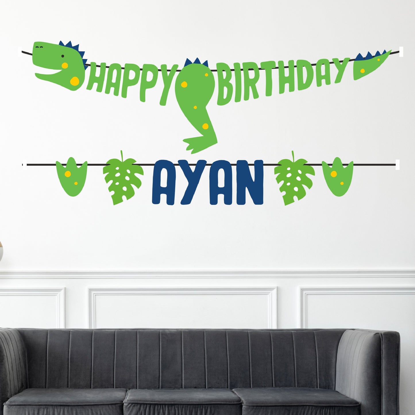 Dino Theme Classic Bunting