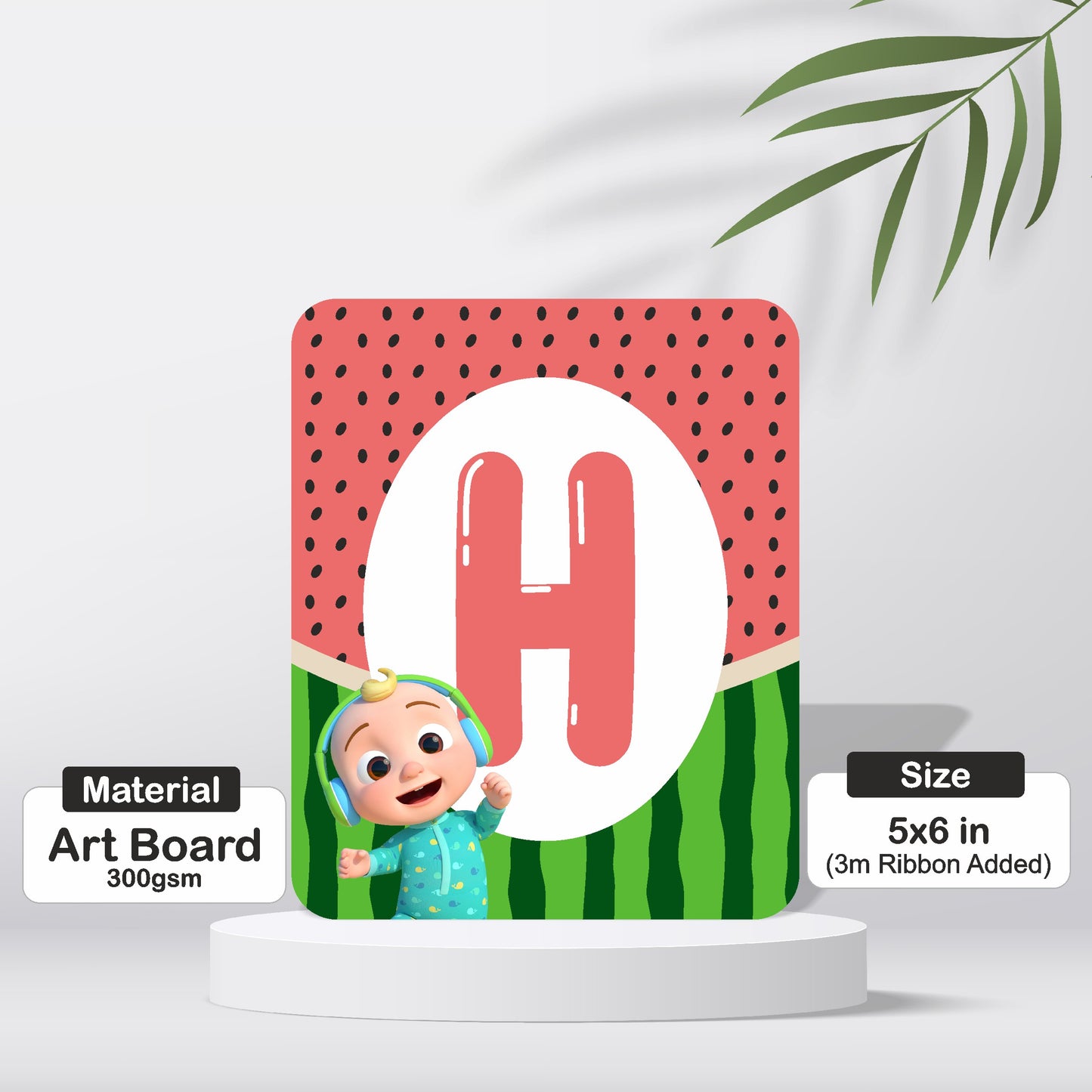 Cocomelon Theme Customized Bunting