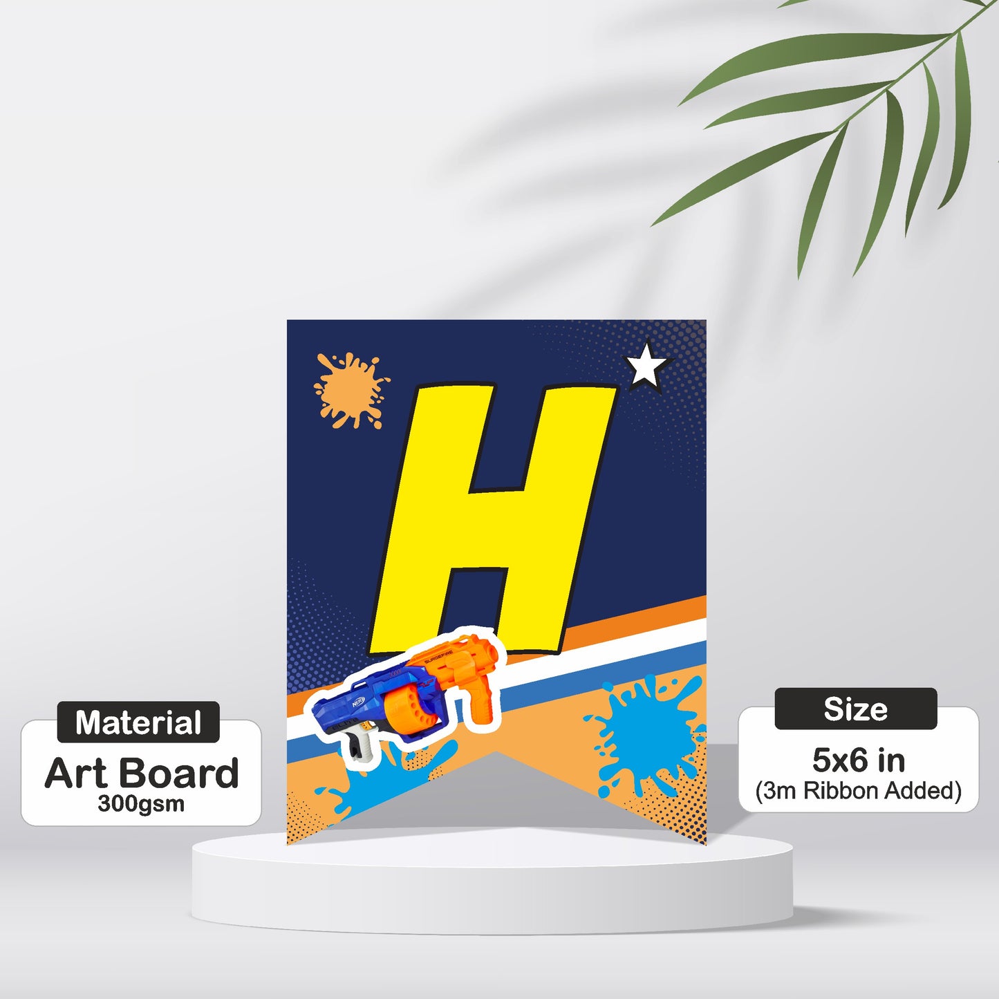 Nerf Gun Theme Bunting