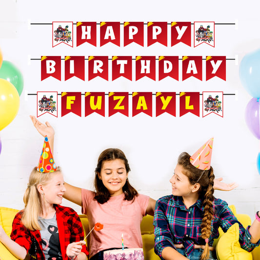 Beyblade Theme Customized Bunting