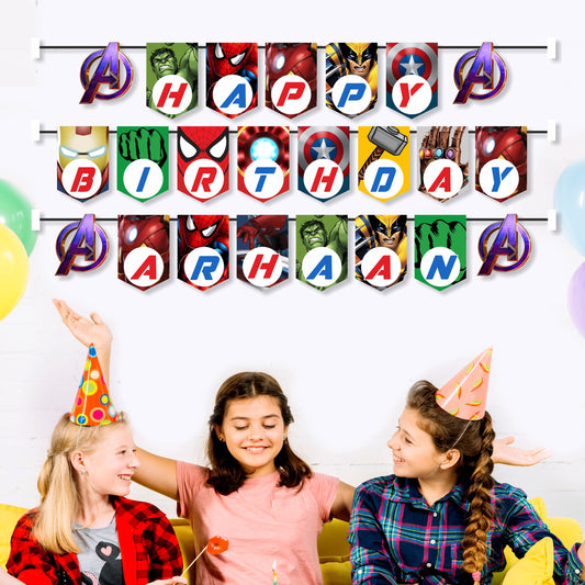 Avengers Theme Bunting