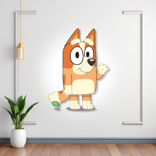 Bluey Theme Cutout - BP 04