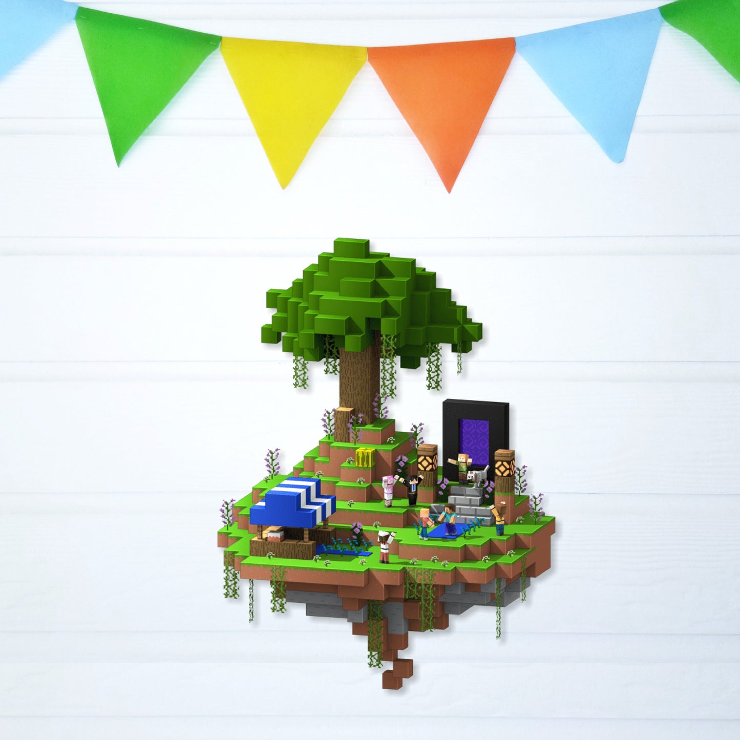 Minecraft Theme Cutout - BP 05