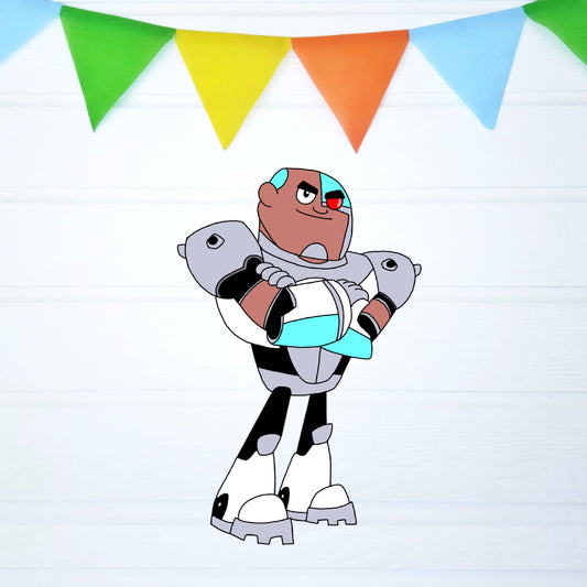 Teen Titans Theme Cutout - BP 07