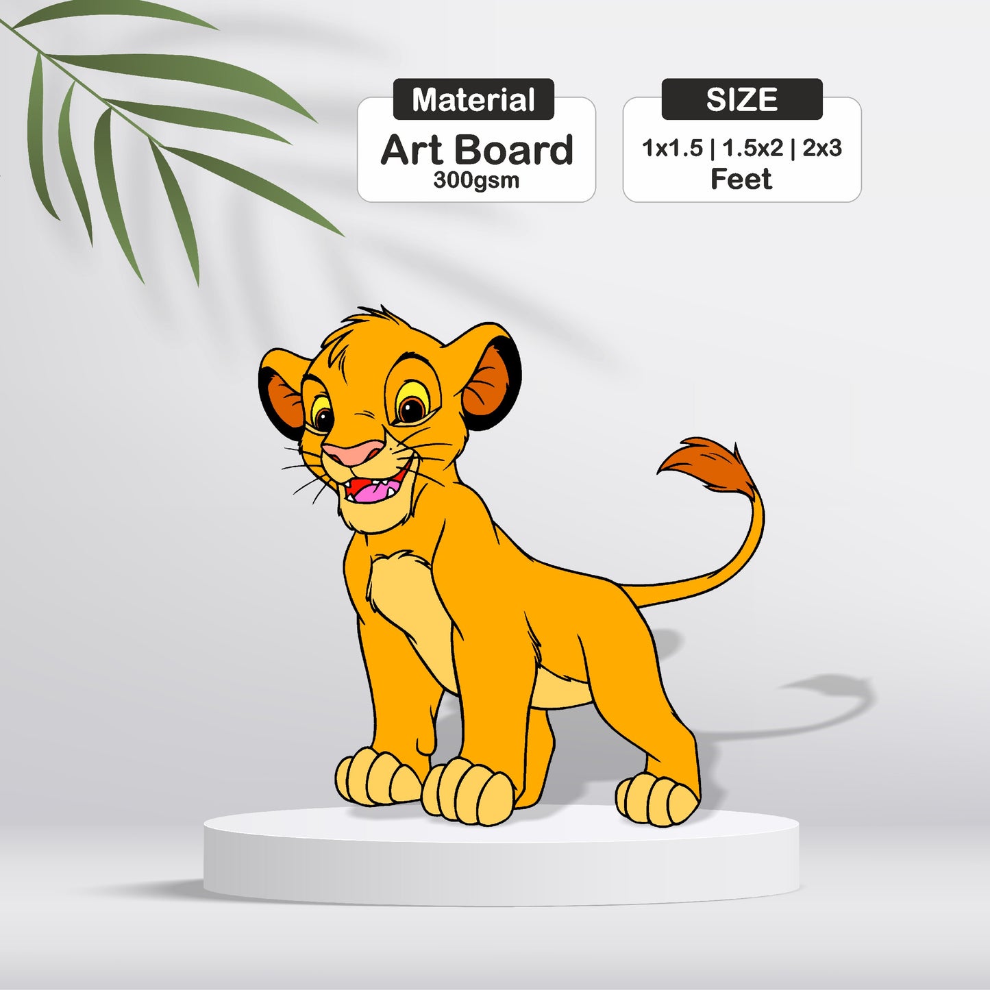 Lion King Theme Cutout - BP 03