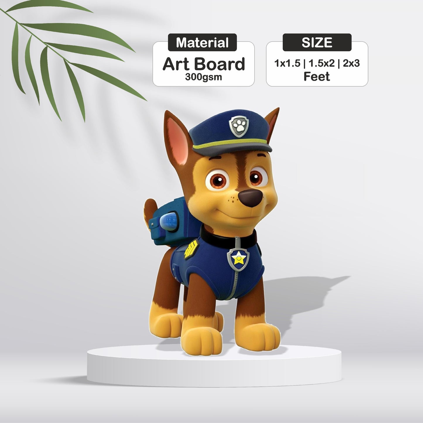 Paw Patrol Theme Cutout - BP 06