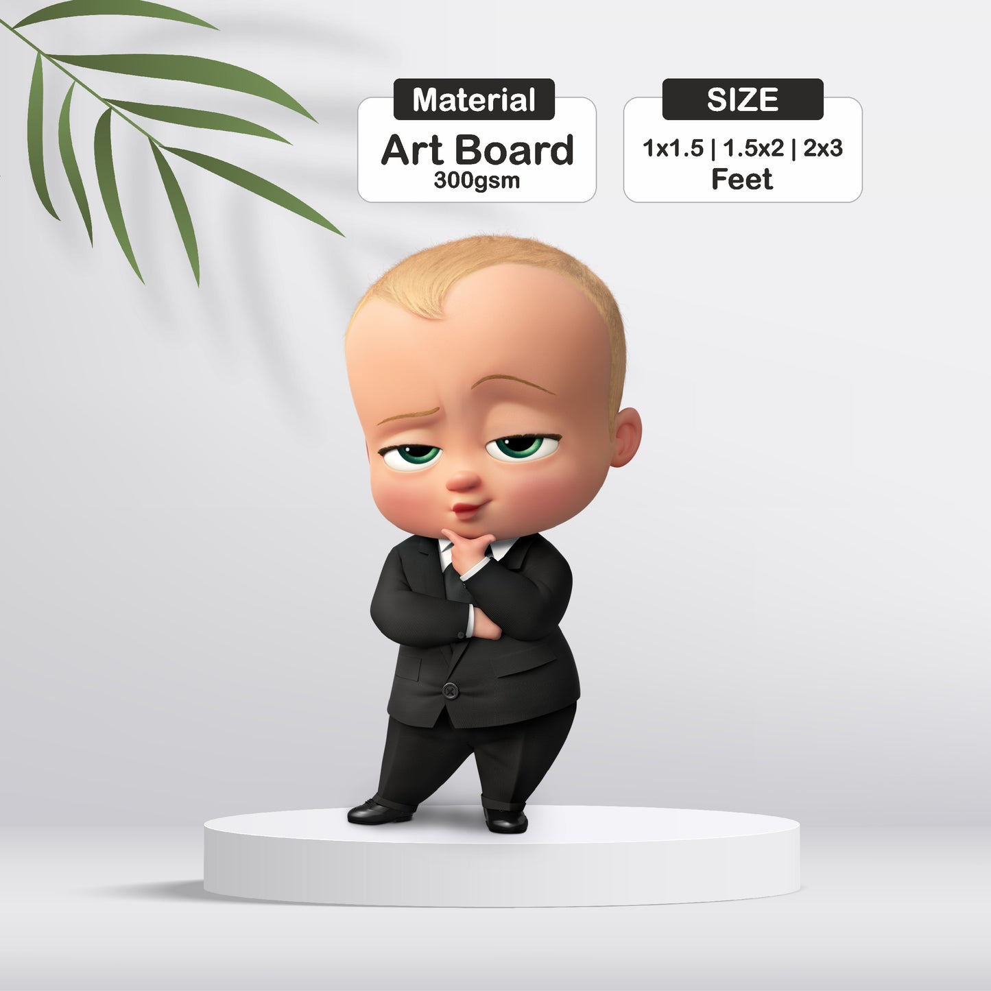 Boss Baby Theme Cutout - BP 04