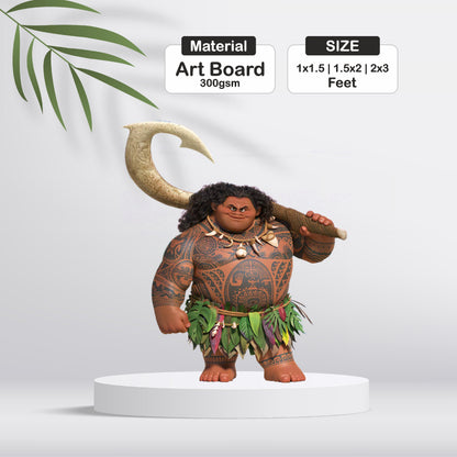 Moana Theme Cutout - BP 04 My Store