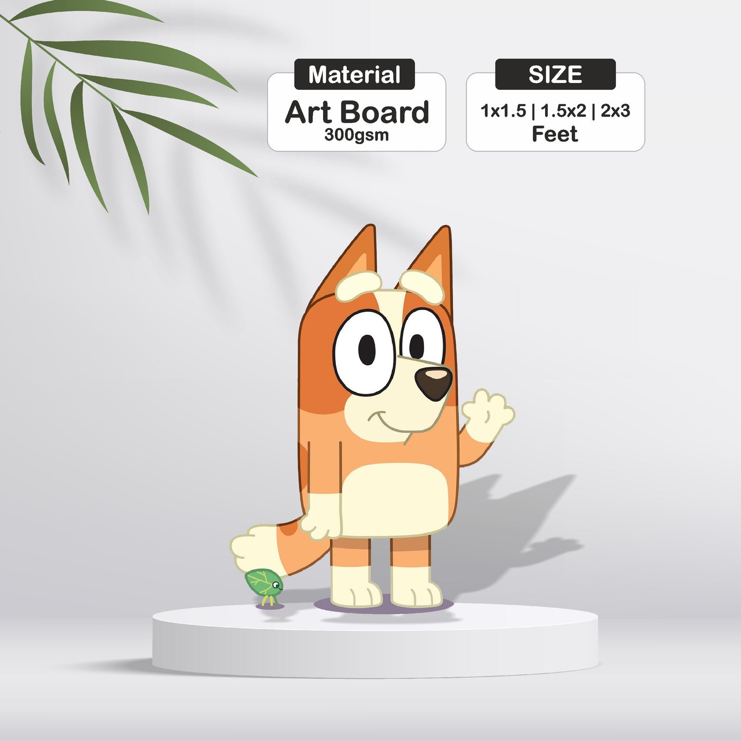 Bluey Theme Cutout - BP 04