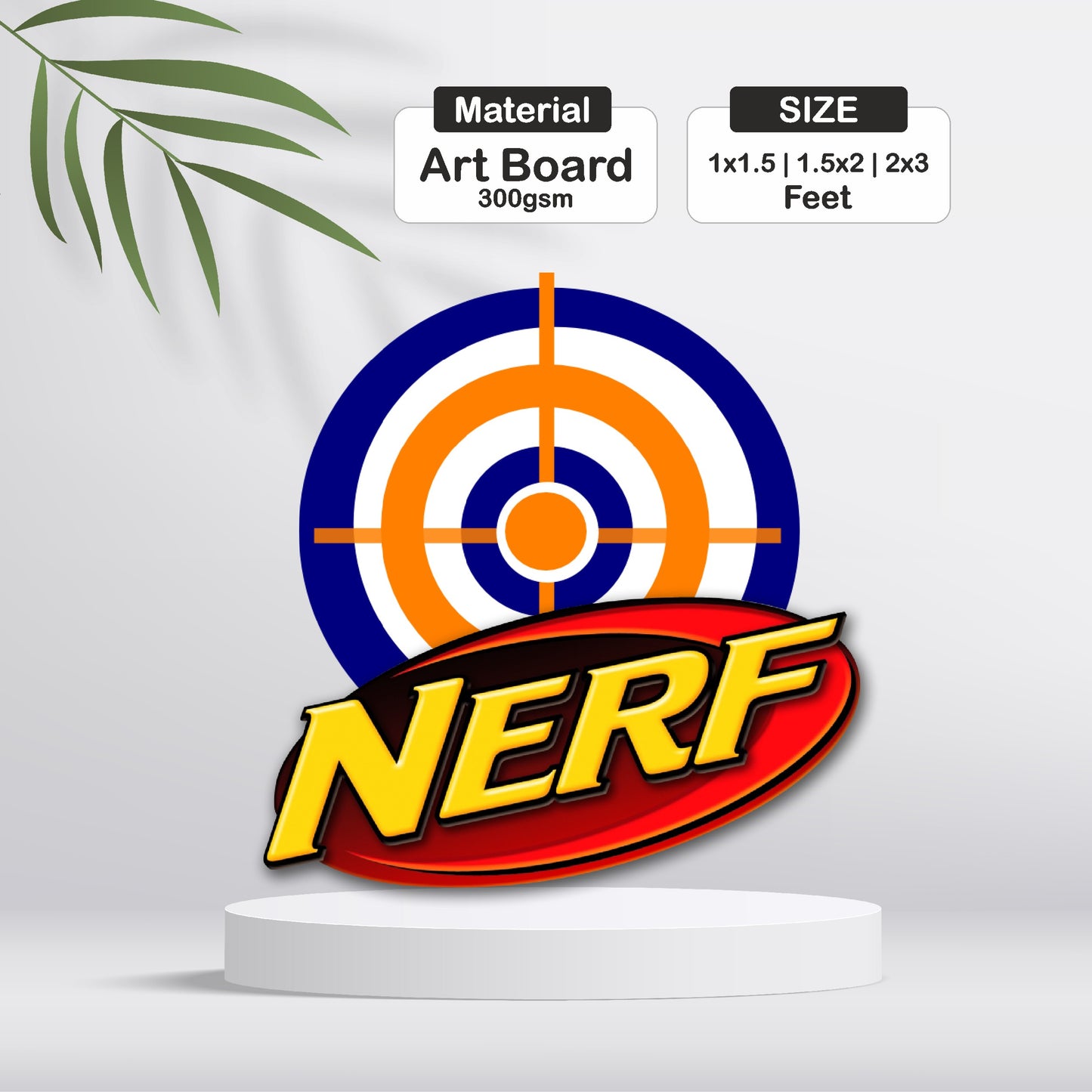 Nerf Gun Theme Cutout - BP 03