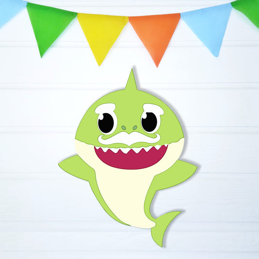 Baby Shark Theme Cutout - BP 08
