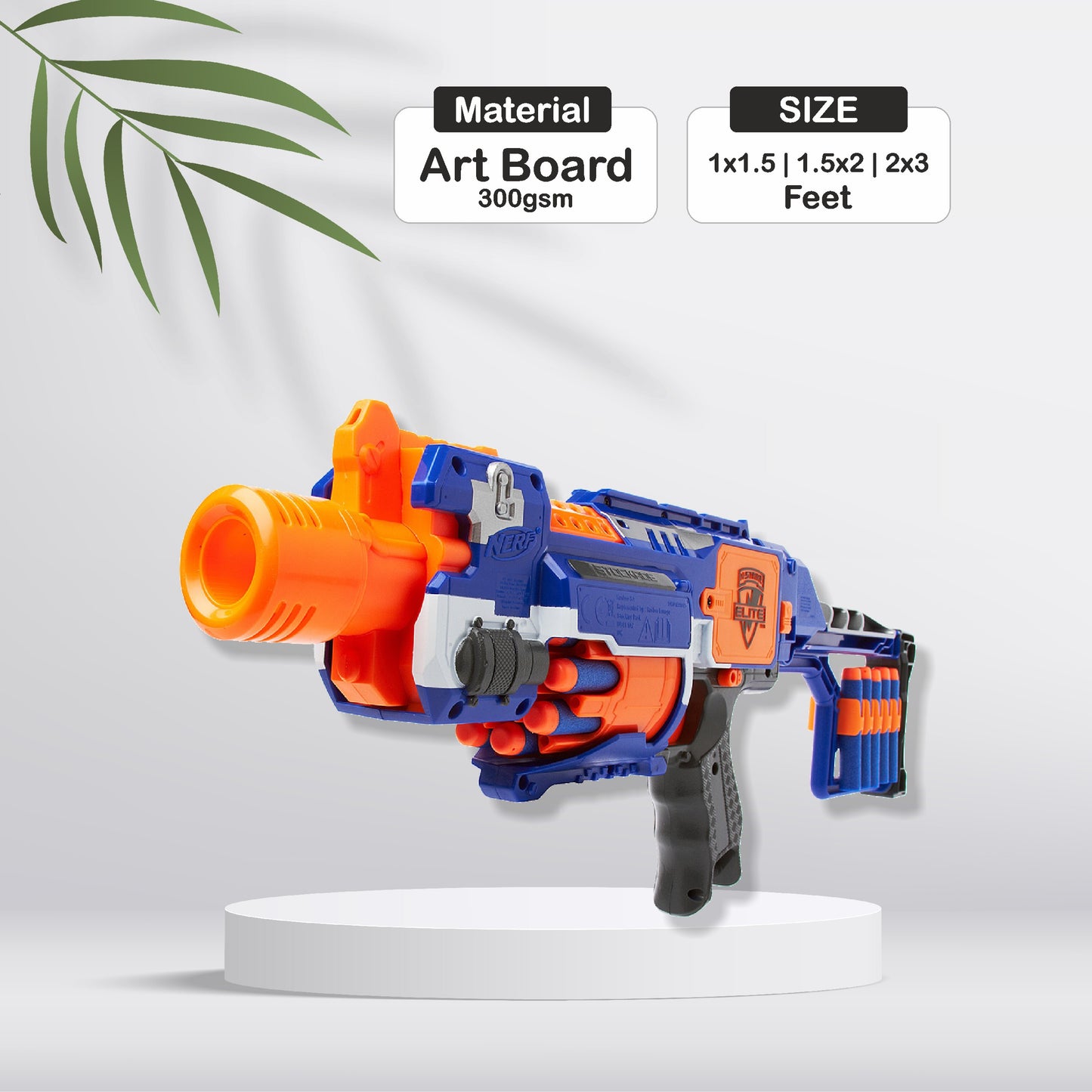 Nerf Gun Theme Cutout - BP 05