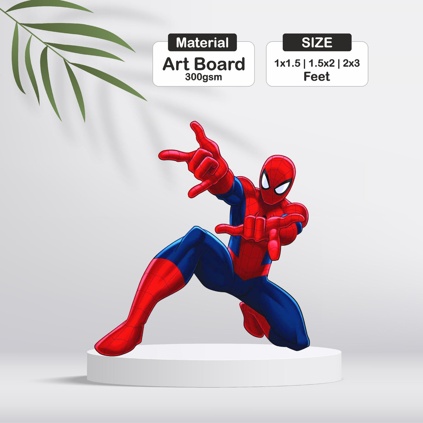 Spiderman Theme Cutout - BP 04