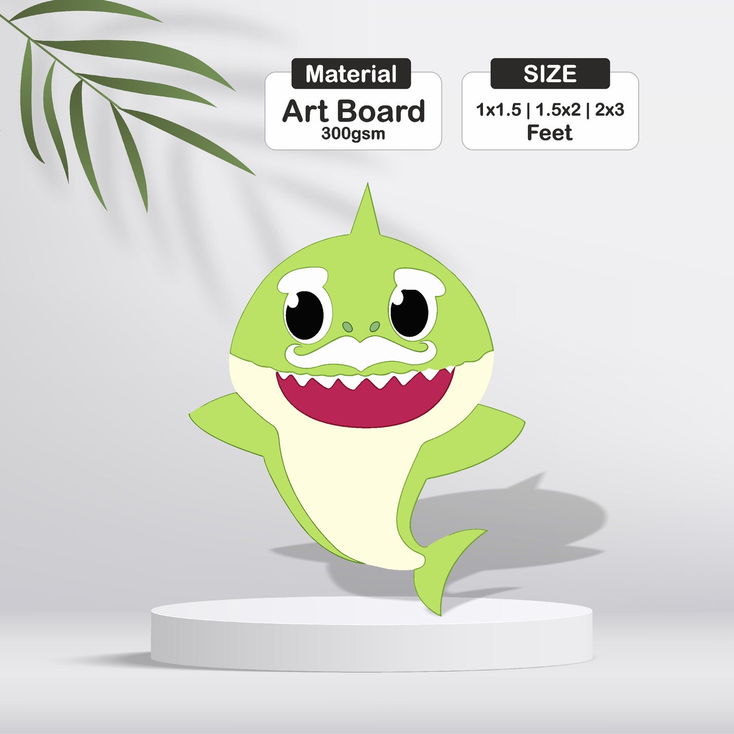 Baby Shark Theme Cutout - BP 08