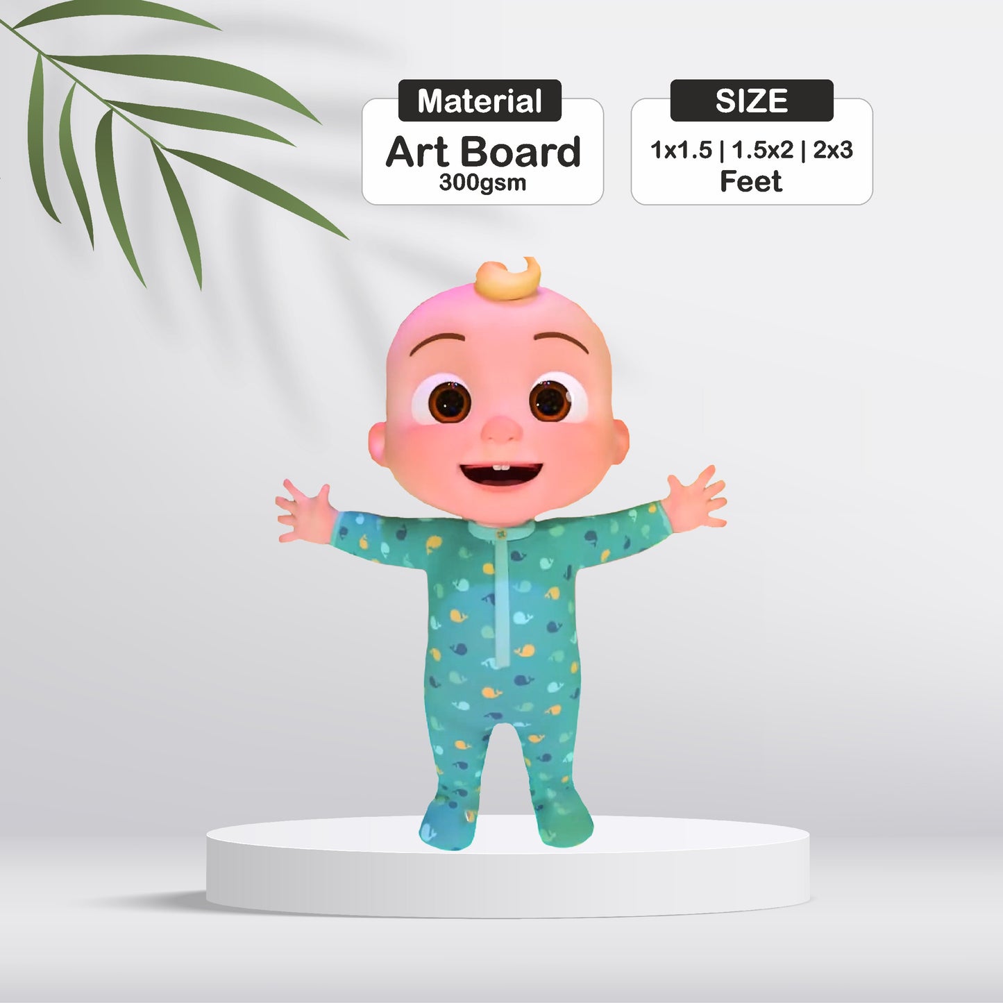 Cocomelon Theme Cutout - BP 09