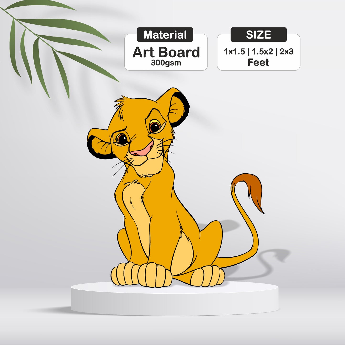 Lion King Theme Cutout - BP 09