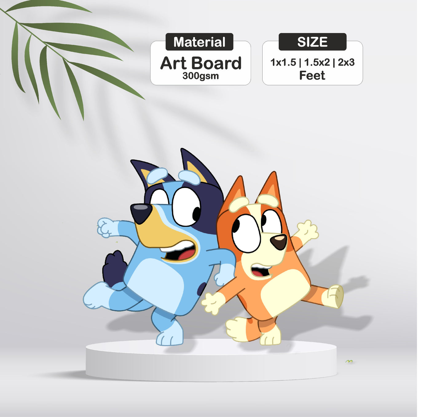 Bluey Theme Cutout - BP 05