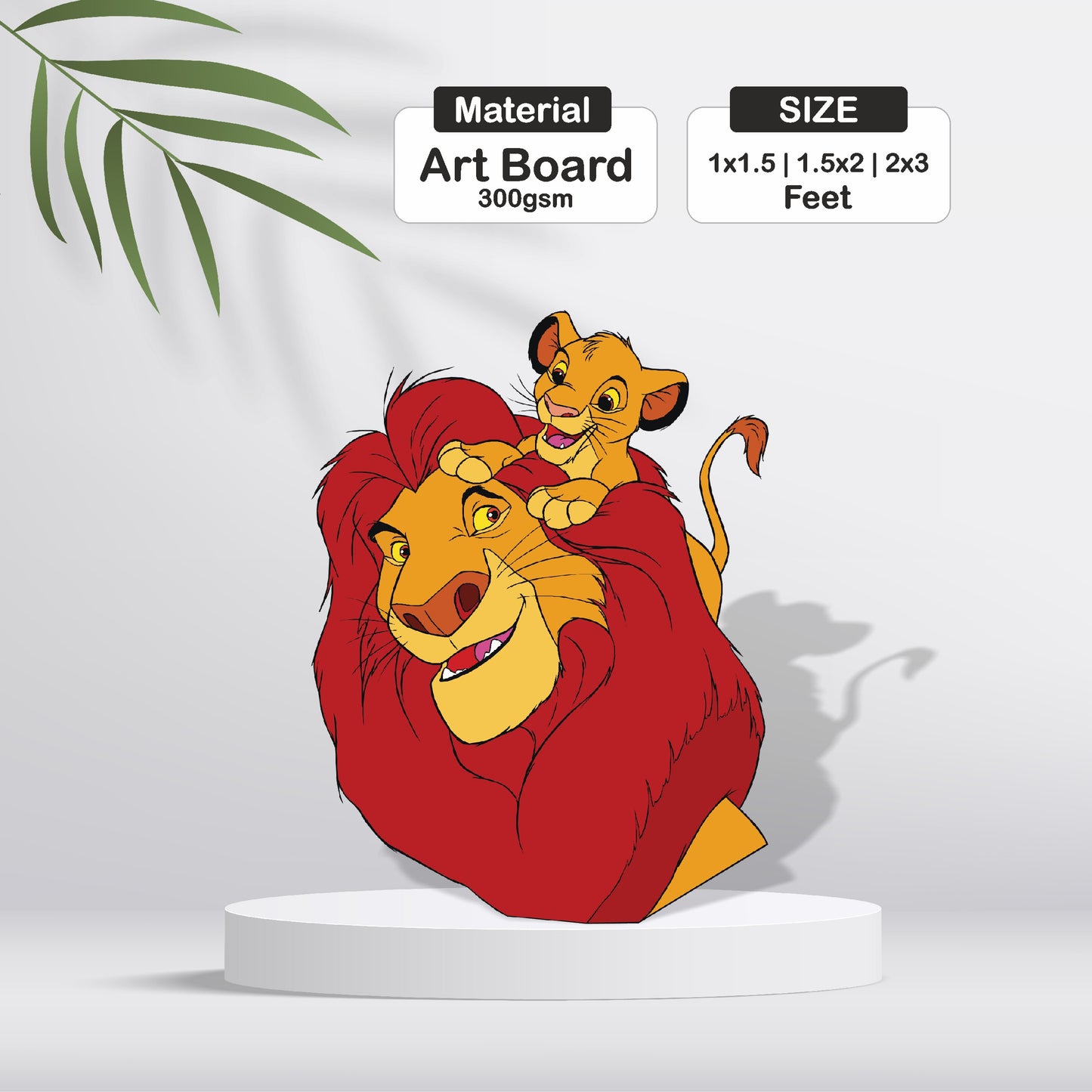 Lion King Theme Cutout - BP 16