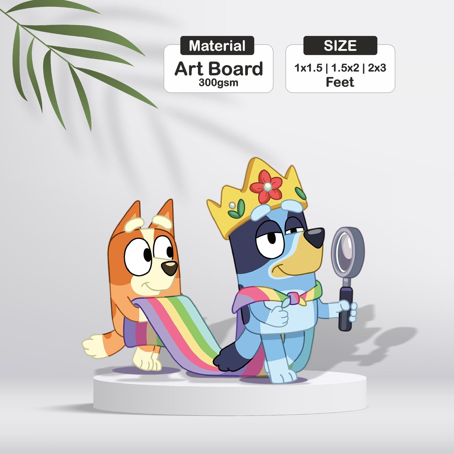 Bluey Theme Cutout - BP 06