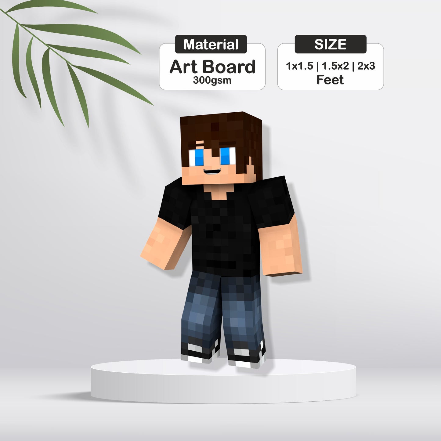 Minecraft Theme Cutout - BP 06