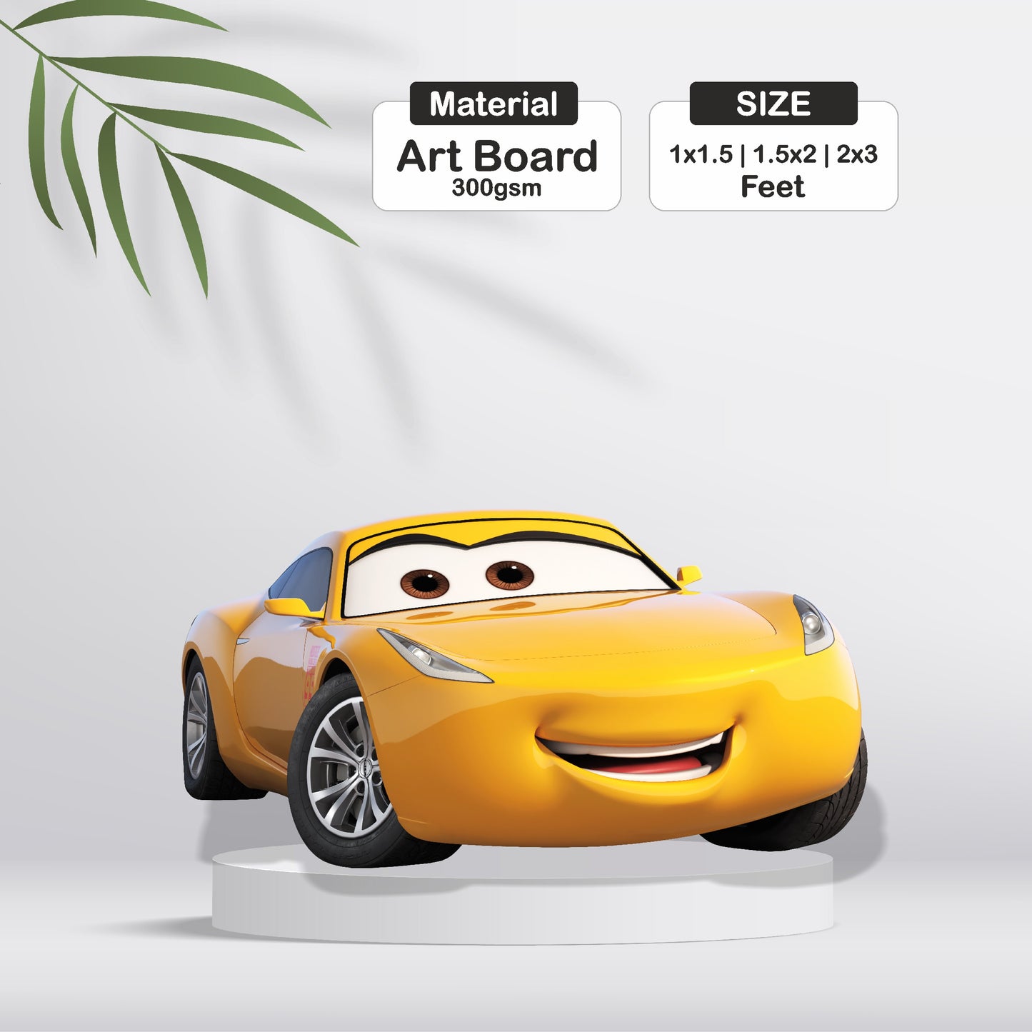 McQueen Car Theme Cutout - BP 06