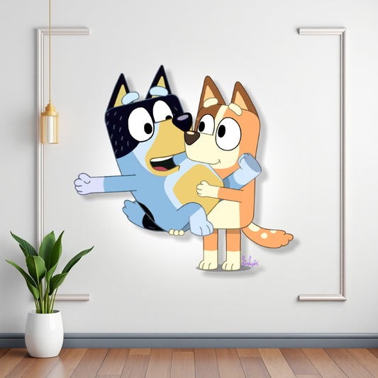 Bluey Theme Cutout - BP 07