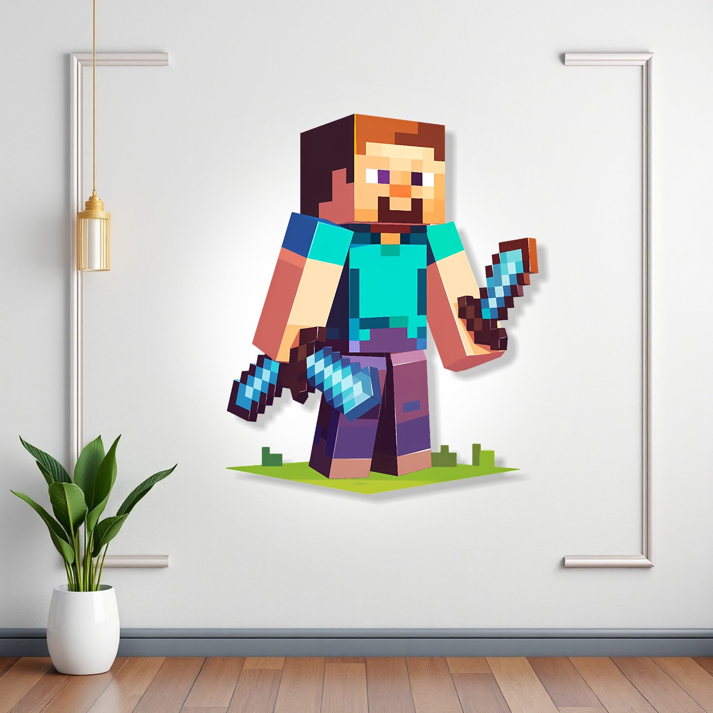 Minecraft Theme Cutout - BP 07