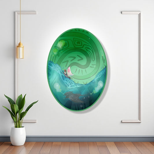 Moana Theme Cutout - BP 01