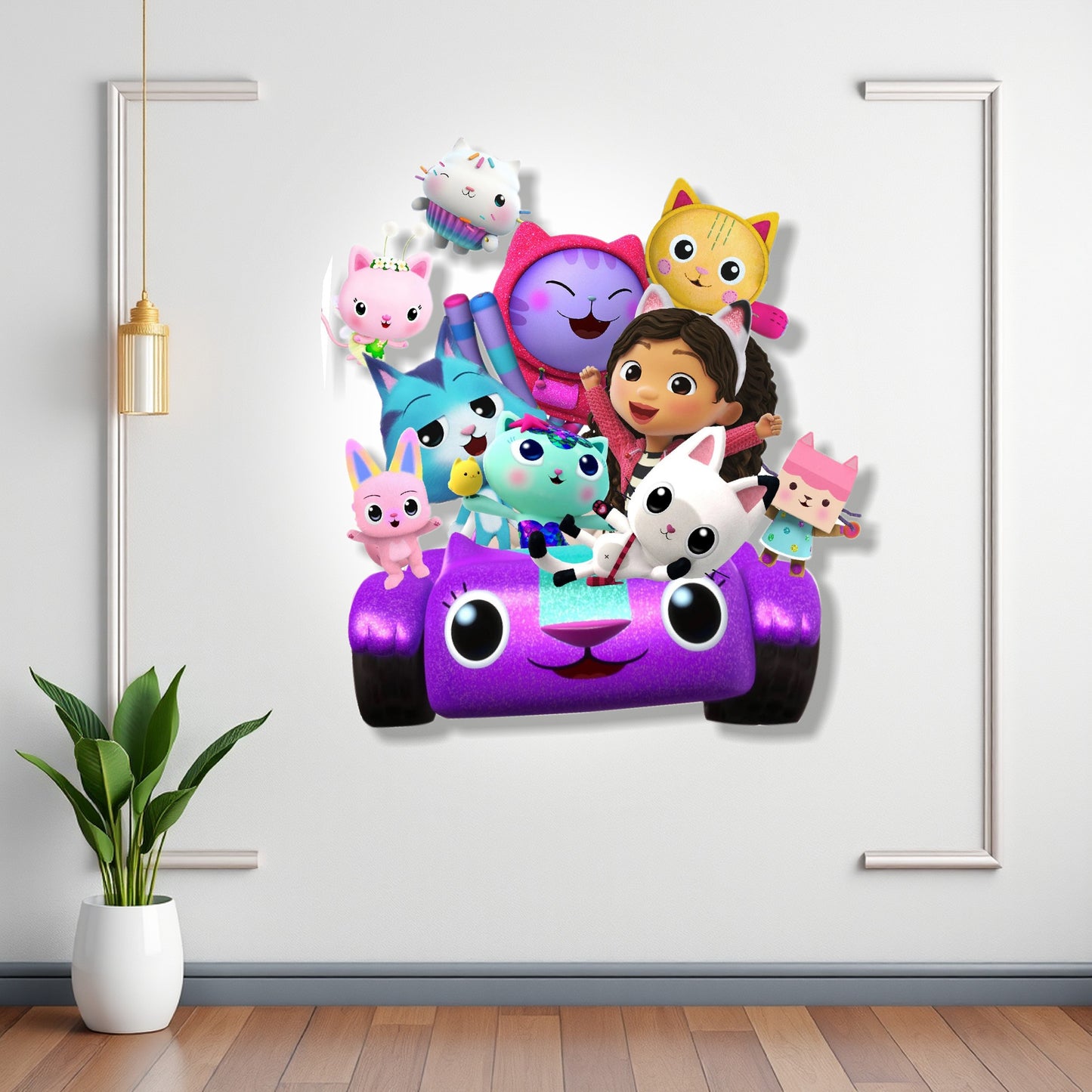 Gabby’s Dollhouse Theme Cutout - BP 01