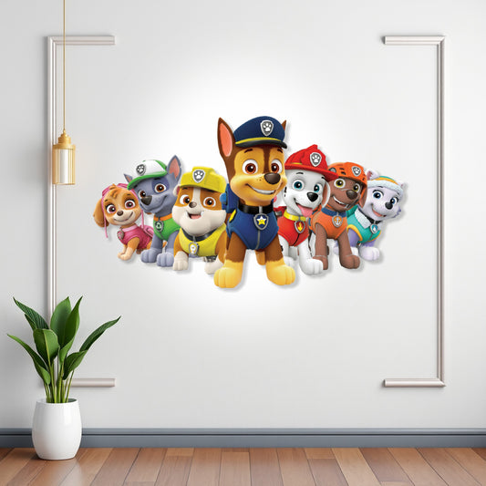 Paw Patrol Theme Cutout - BP 03