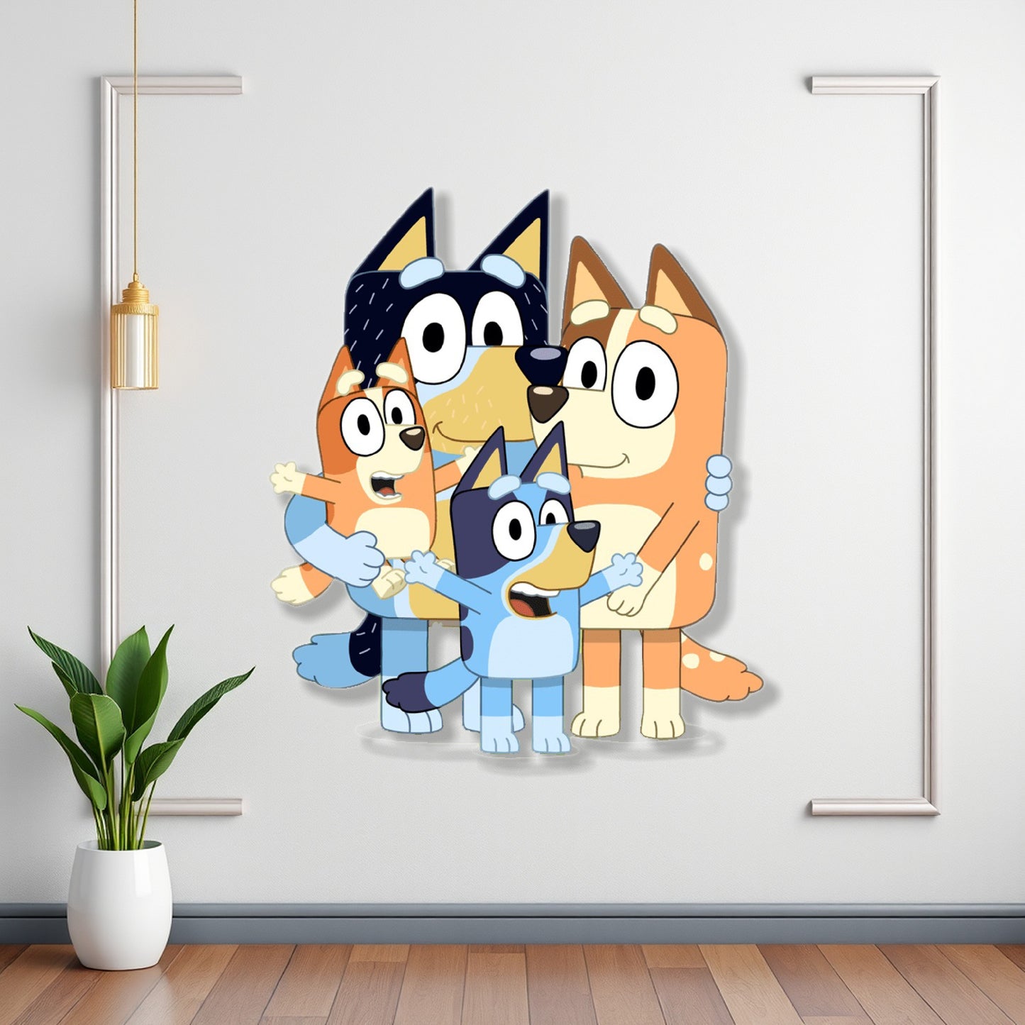 Bluey Theme Cutout - BP 01