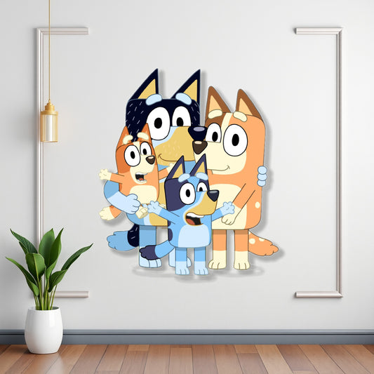 Bluey Theme Cutout - BP 01