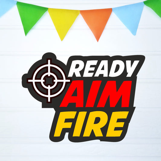 Nerf Gun Theme Cutout - BP 07