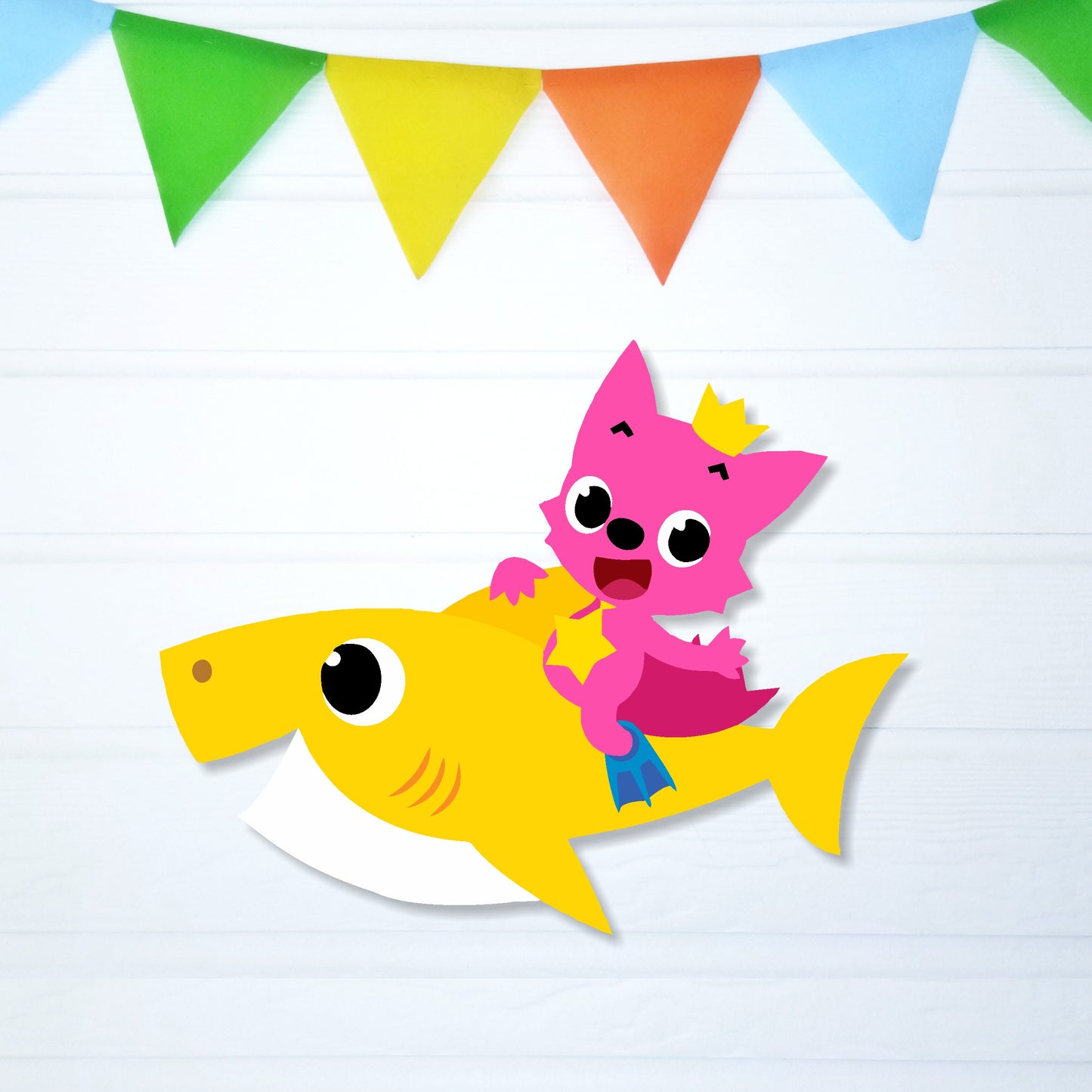 Baby Shark Theme Cutout - BP 09
