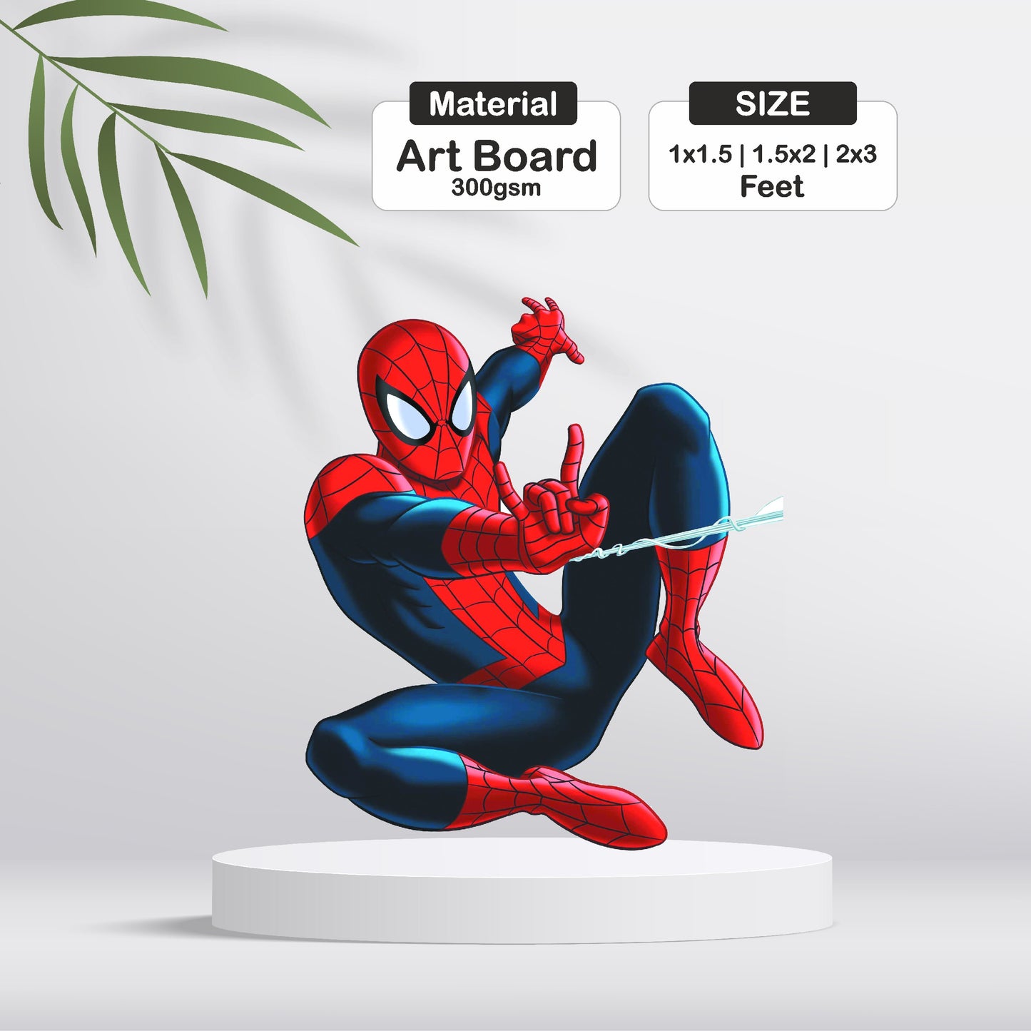 Spiderman Theme Cutout - BP 06